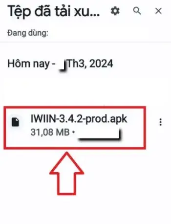 Ứng dụng ZminiParty đã cài đặt