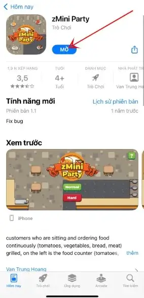 Tìm kiếm ứng dụng ZminiParty