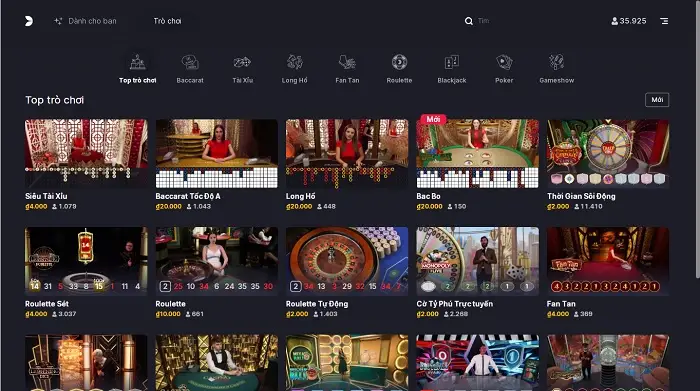 Có gì hay tại Live Casino Iwin